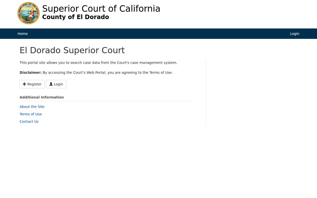 South Lake Tahoe people search court public portal